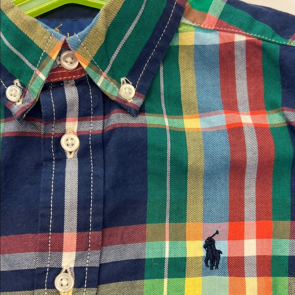 Ralph Lauren vibrant plaid